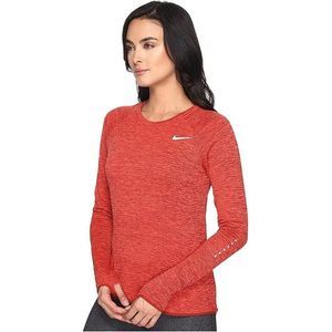 Nike Red Long Sleeve Women's Tee